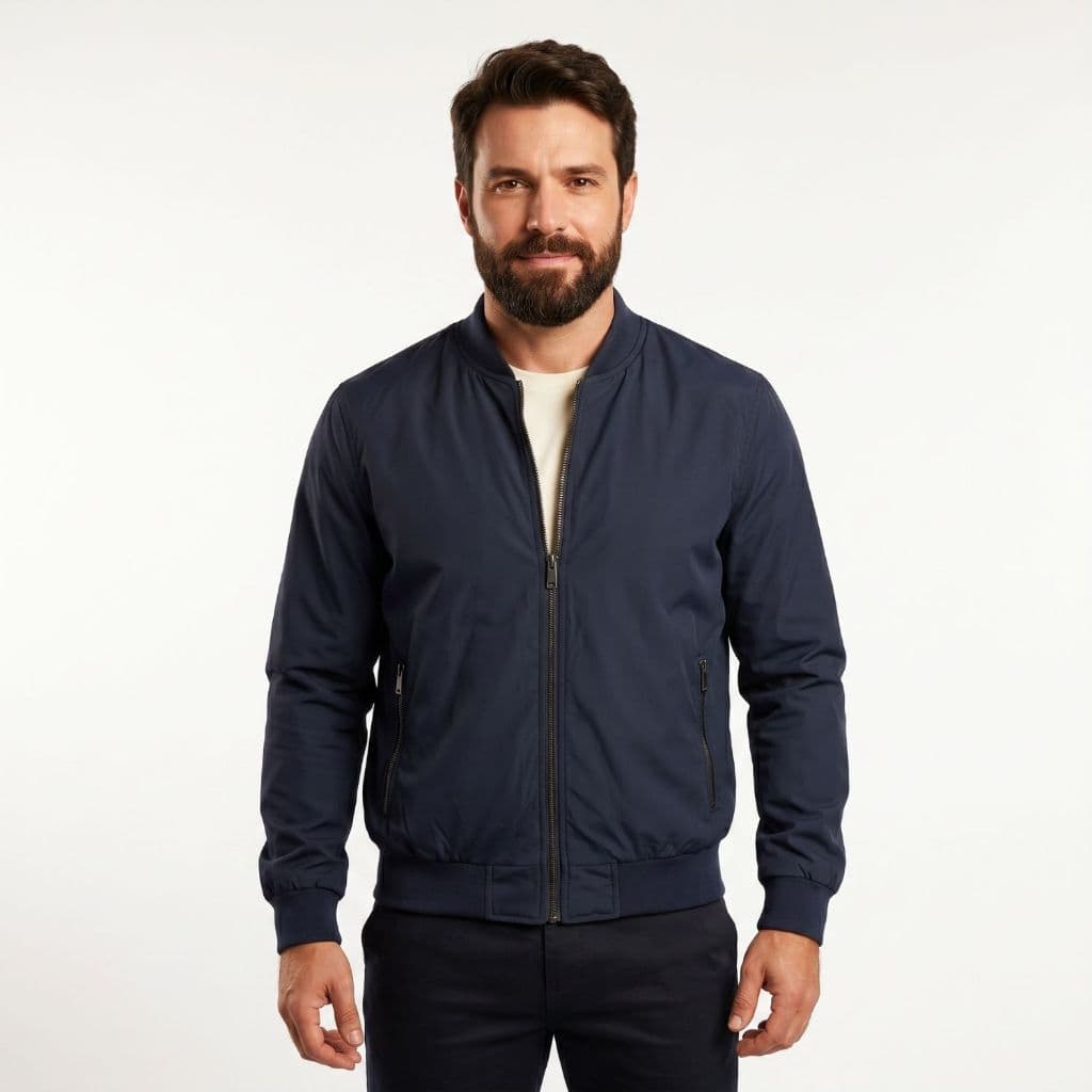 Jaqueta Corta Vento Masculina Impermeável Forrada Colege