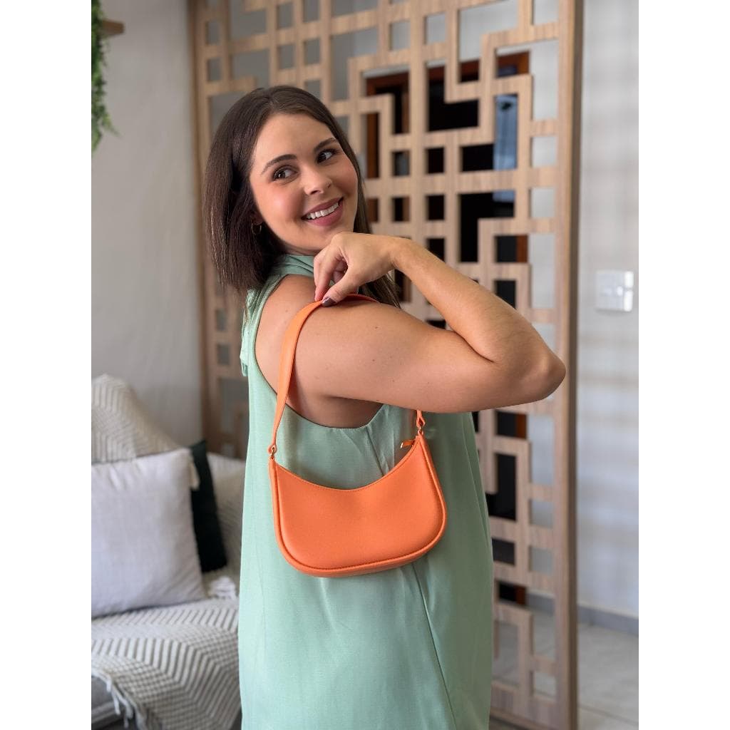 Bolsa Lua Feminina Ombro Casual Chic Alça