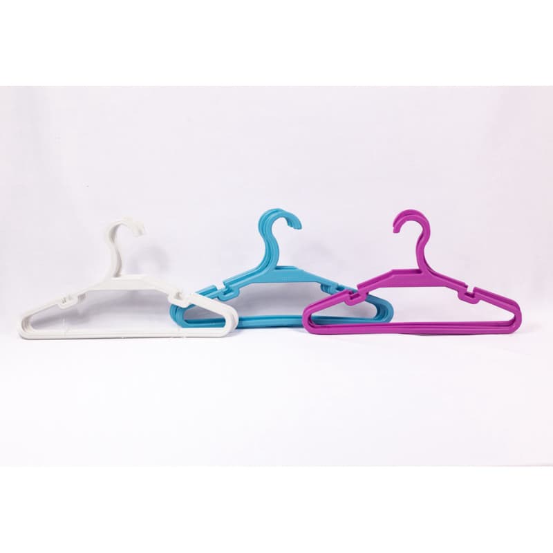 KIT ATÉ 50 CABIDES INFANTIL BEBÊ ROSA, AZUL E BRANCO- CABIDES PARA ROUPAS