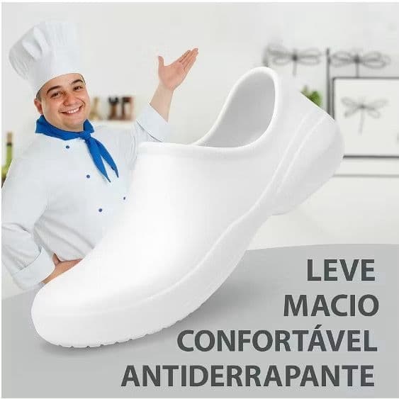 Sapato Fechado EPI – Hospital, Cozinha, Limpeza e Serviços