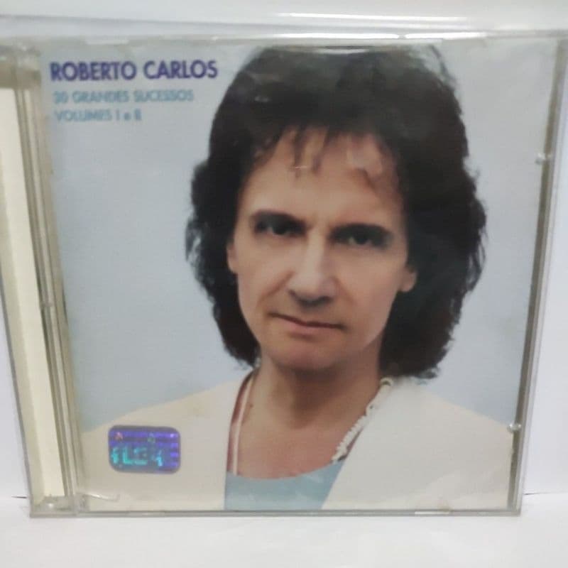 cd Roberto Carlos 30 grandes sucessos vol 1 e 2 duplo novo lacrado