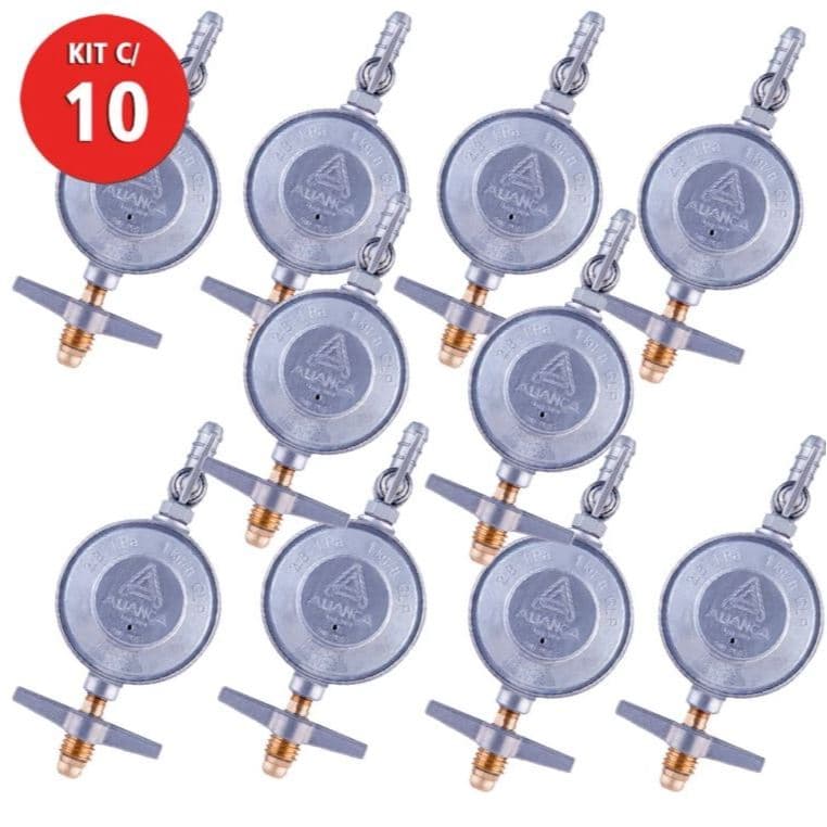 KIT COM 10 REGISTRO P13 DO GRANDE ALIANÇA BUJÃO
