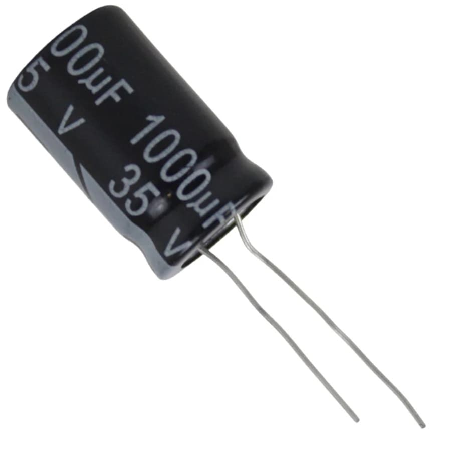 KIT 100 CAPACITORES ELETROLITICO 1000UF X 35V 105°