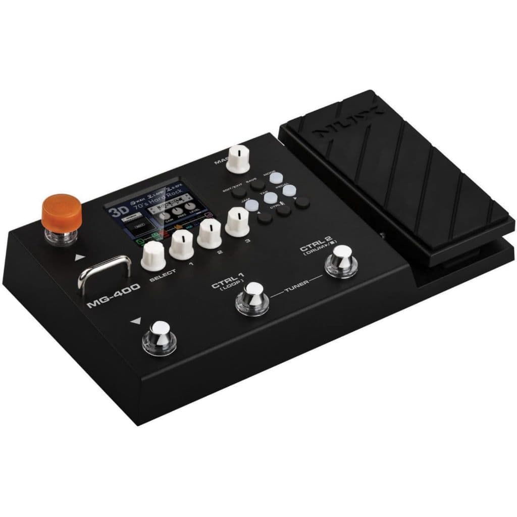 Pedaleira Nux MG400 Multi Efeitos Guitarra Impulse Response