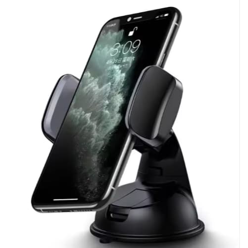 Suporte Celular Automotivo com Ventosa 360° Rotação Total, Suporte Veicular para Carro Painel ou Vidro, Compatível com C