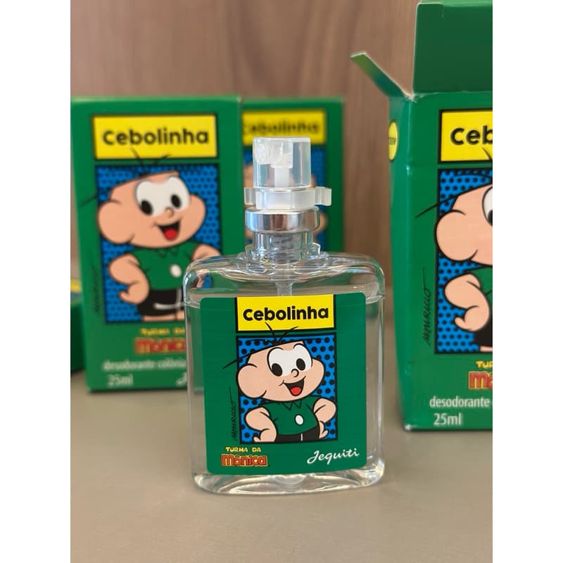 Perfume Cebolinha Jequiti 25ml Colônia Infantil Original Turma da Mônica
