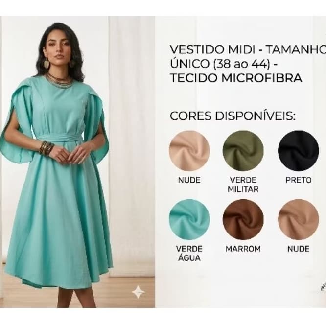 vestido femenina manga morcego tecido duna forrado com cinto  casamento casual congresos