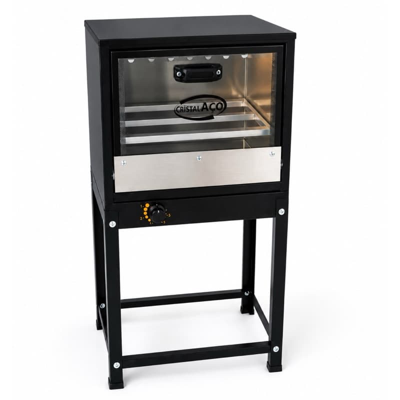 Forno à Gás Industrial 60L com Cavalete e Tampa De Vidro