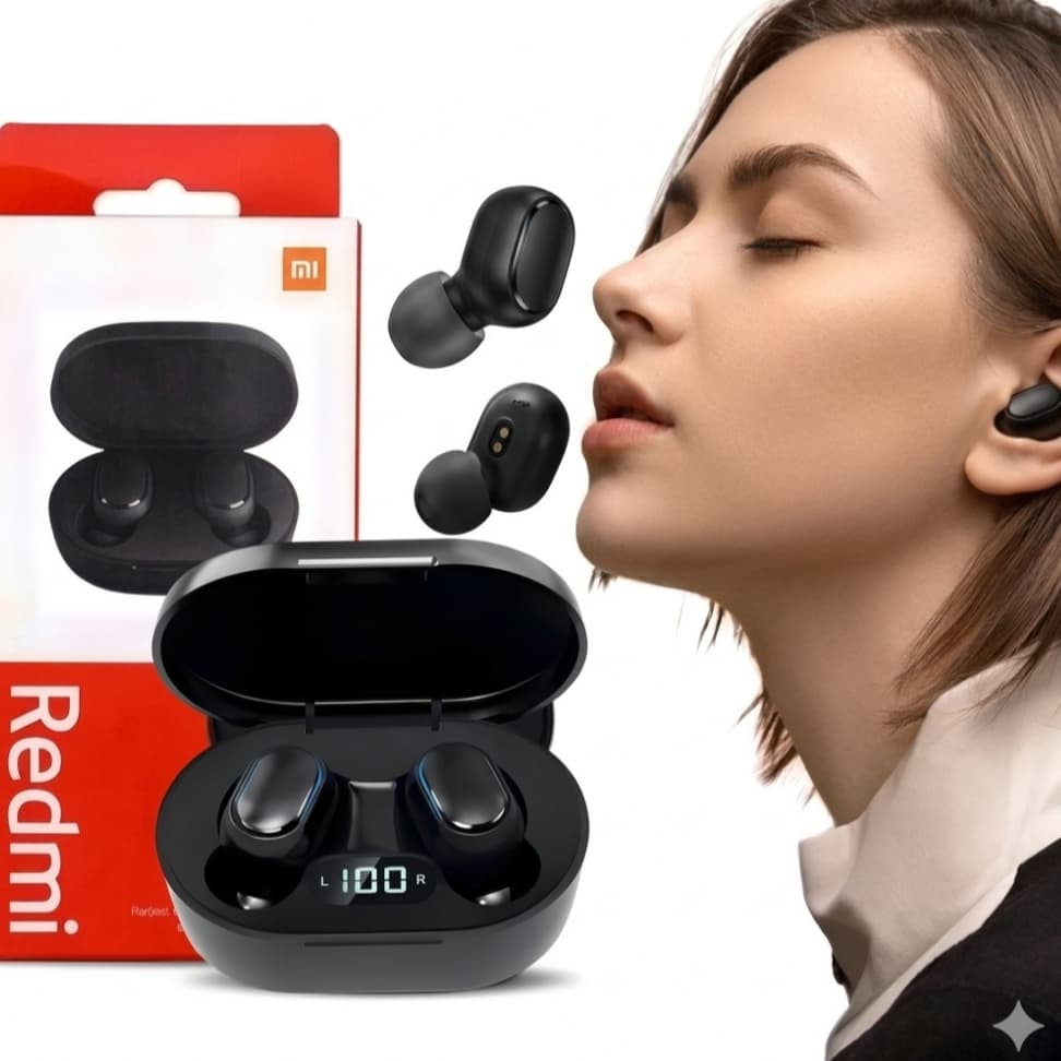 Xiaomi Redmi AirDots S TWS Fone De Ouvido Sem Fio Bluetooth 5.0 Estéreo
