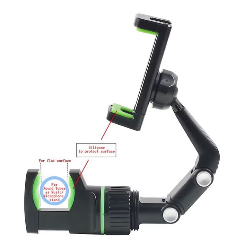 Suporte De Celular Univer Clips Pedestal Partitura Microfone