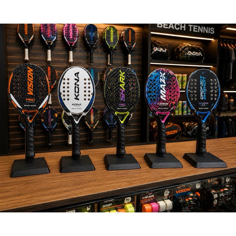 Suporte para Raquete de Beach Tennis – Kit Promocional Atacado