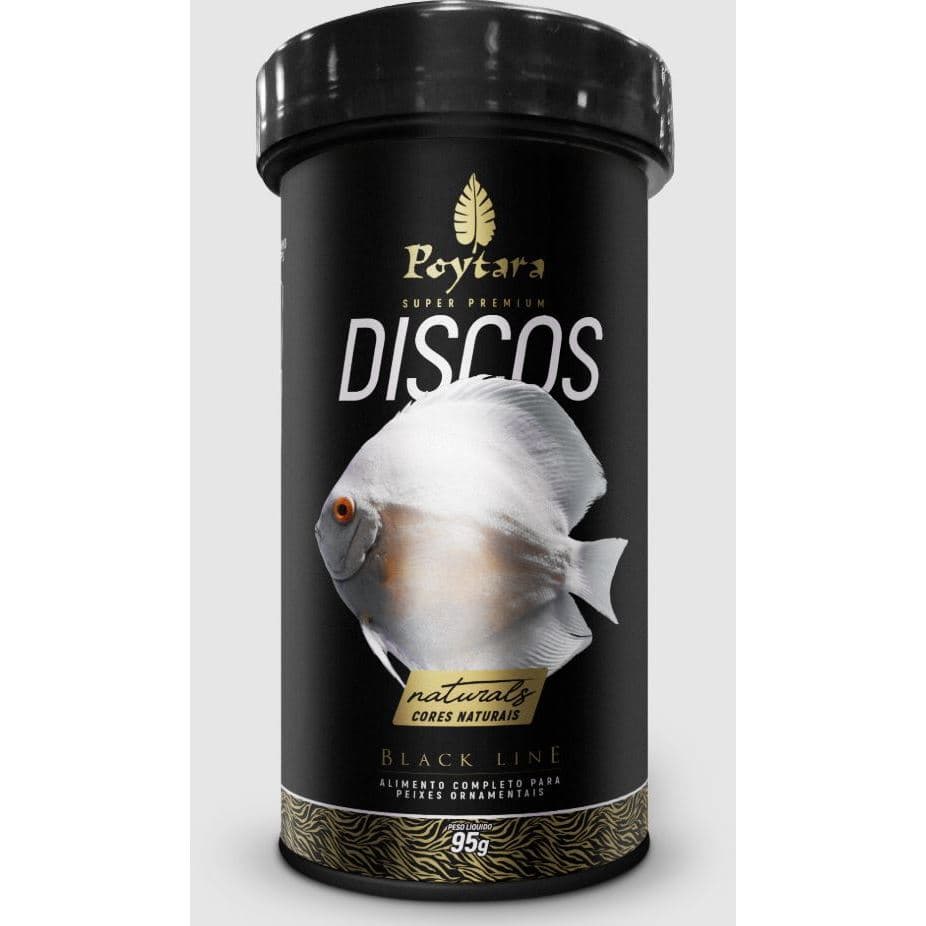 Ração Poytara Black Line Discos Naturals 95g