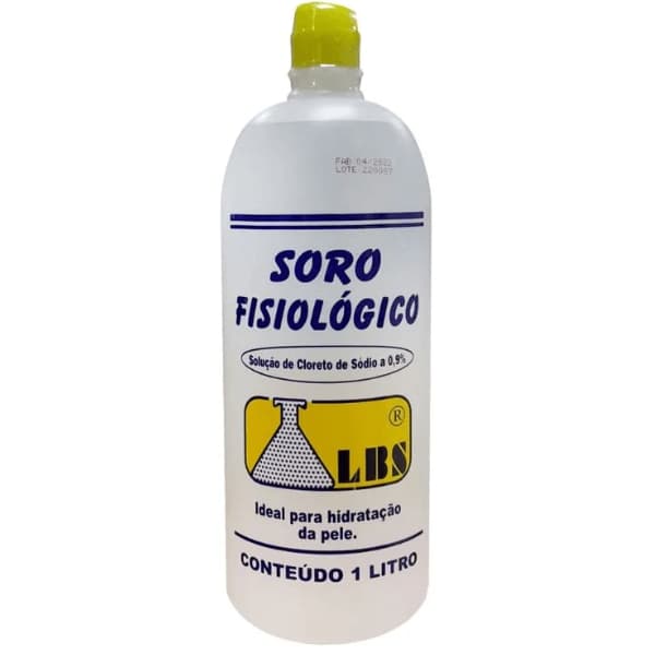 Soro Fisiológico LBS 1L - Solução Isotônica Segura e Multifuncional