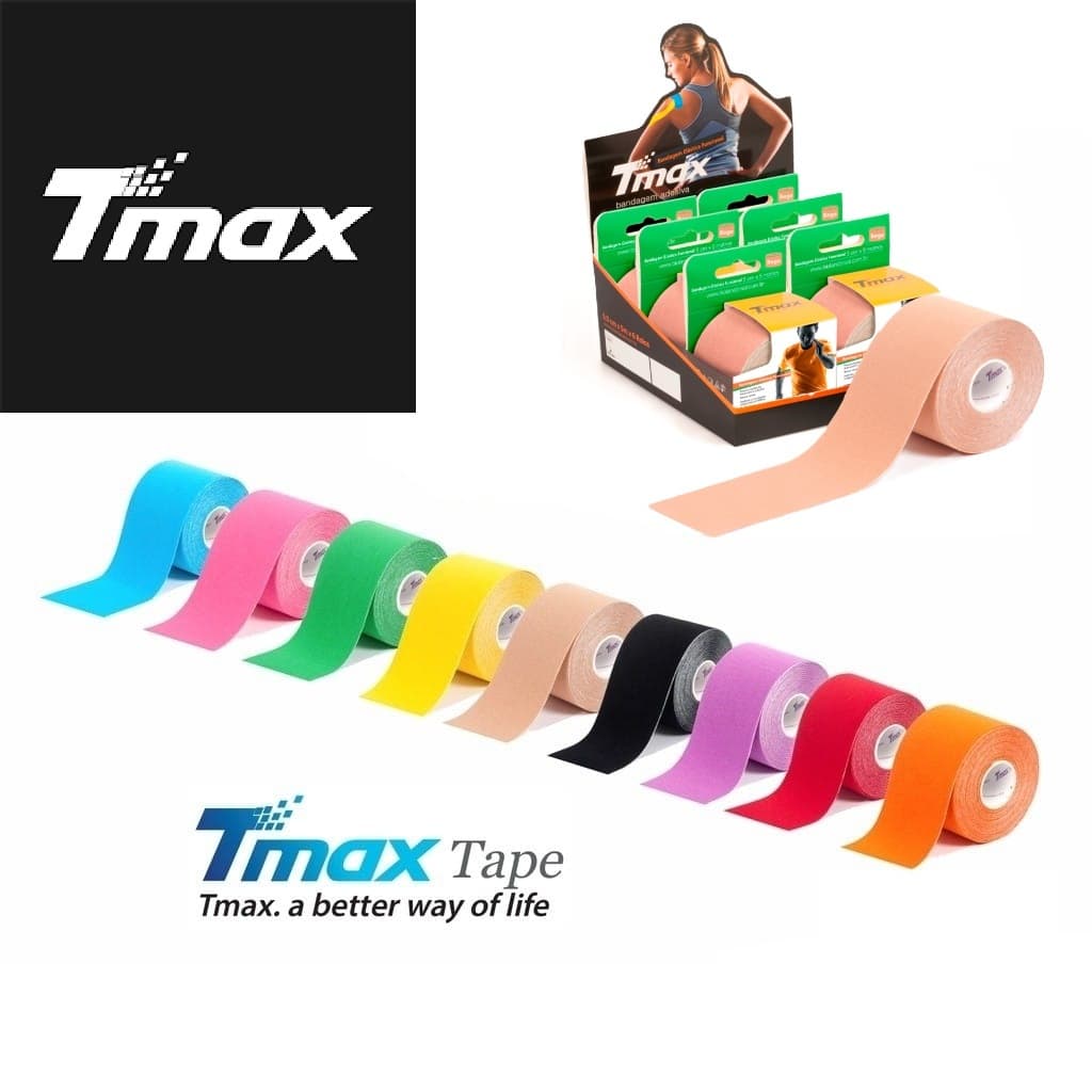 Bandagem elástica Terapêutica tmax kinesio taping Fisioterapia/Ortopedia pós Cirúrgico Bioland Original.