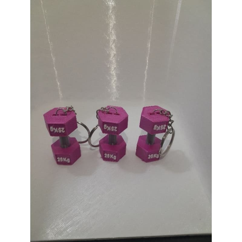chaveiro fitness kit com 3