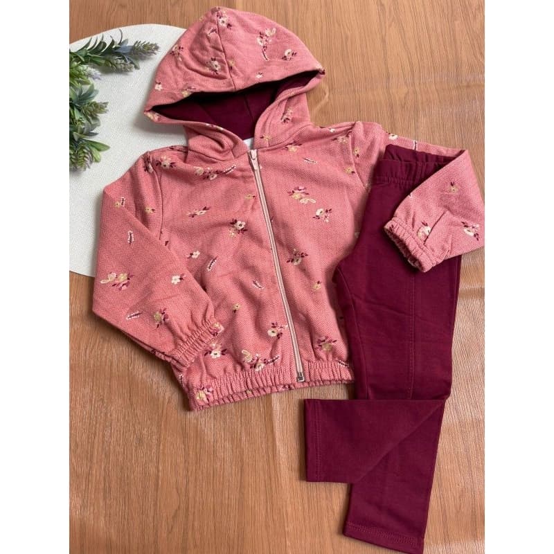 Conjunto Infantil Menina Alakazoo Tamanho 1 | Conjunto Infantil de Inverno Menina Alakazoo