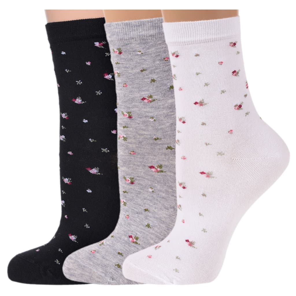 Kit 6 Meias Femininas Adulto Cano Alto Estampadas Coloridas Modernas e Confortáveis