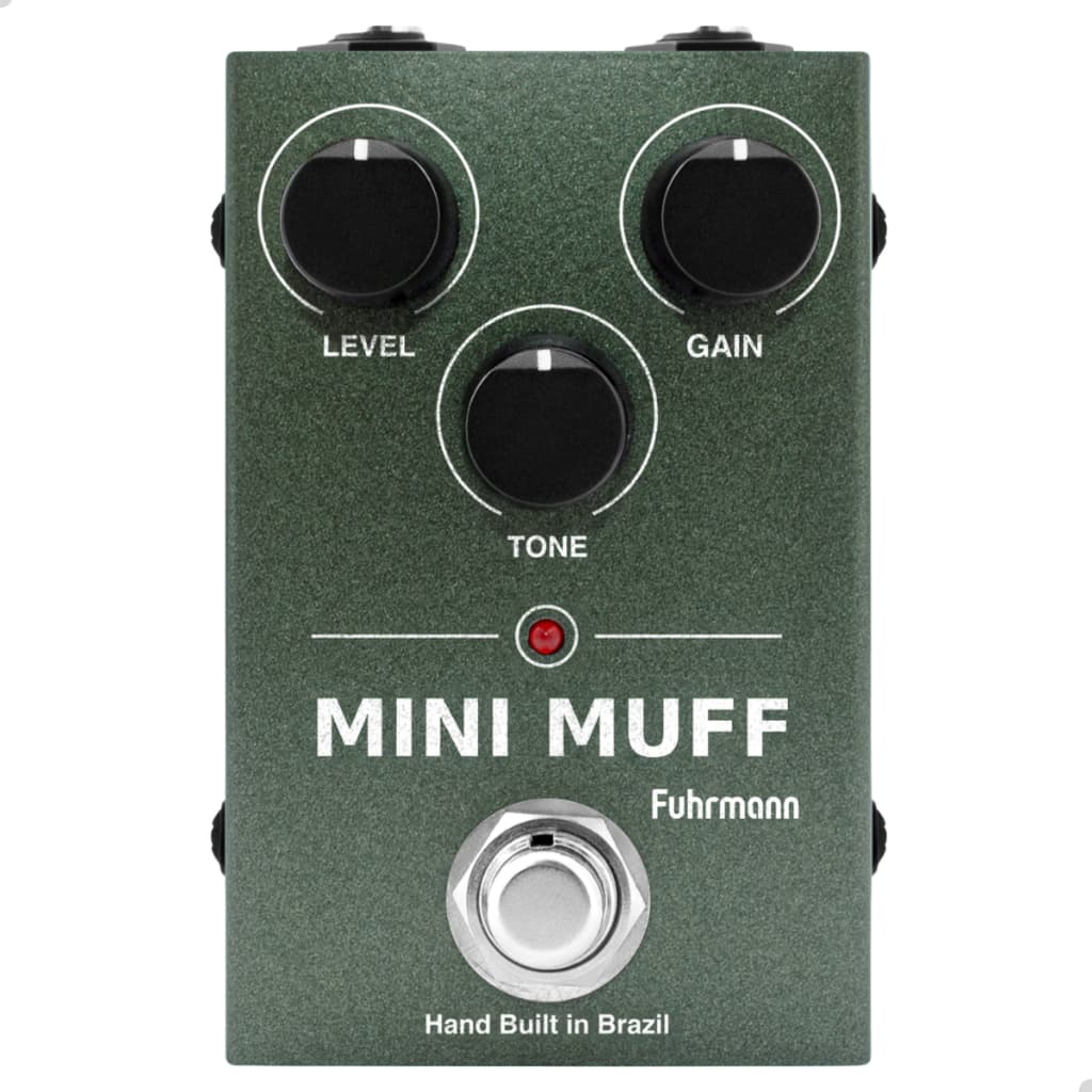 Pedal De Efeito Analógico Mini Muff Fuhrmann Original