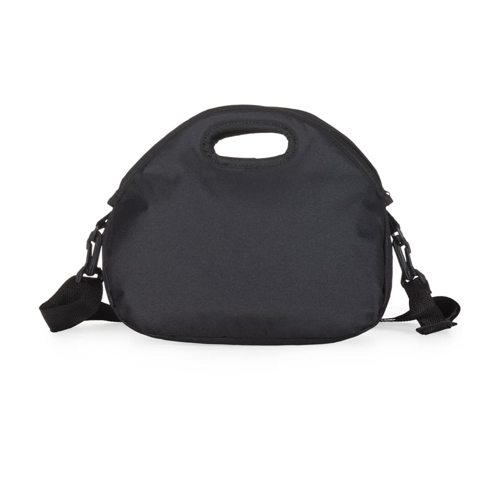 Bolsa Térmica 8l Lancheira Preta Com Alça Transversal