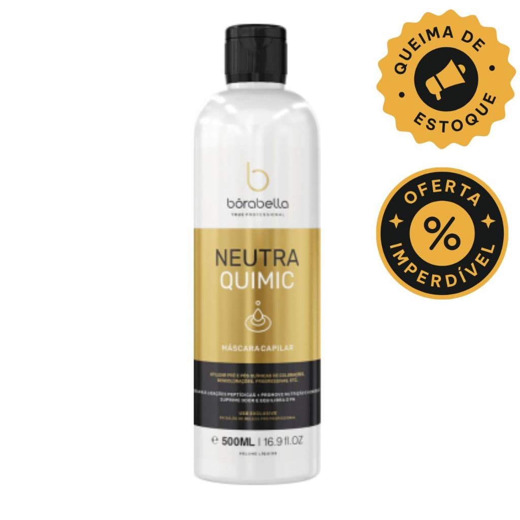 Borabella NeutraQuimic Evita Quebra e Elimina Mau Cheiro -500ml