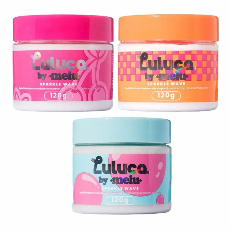 Melu By Rubu Rose Loção Hidratante Corporal Luluca 120g
