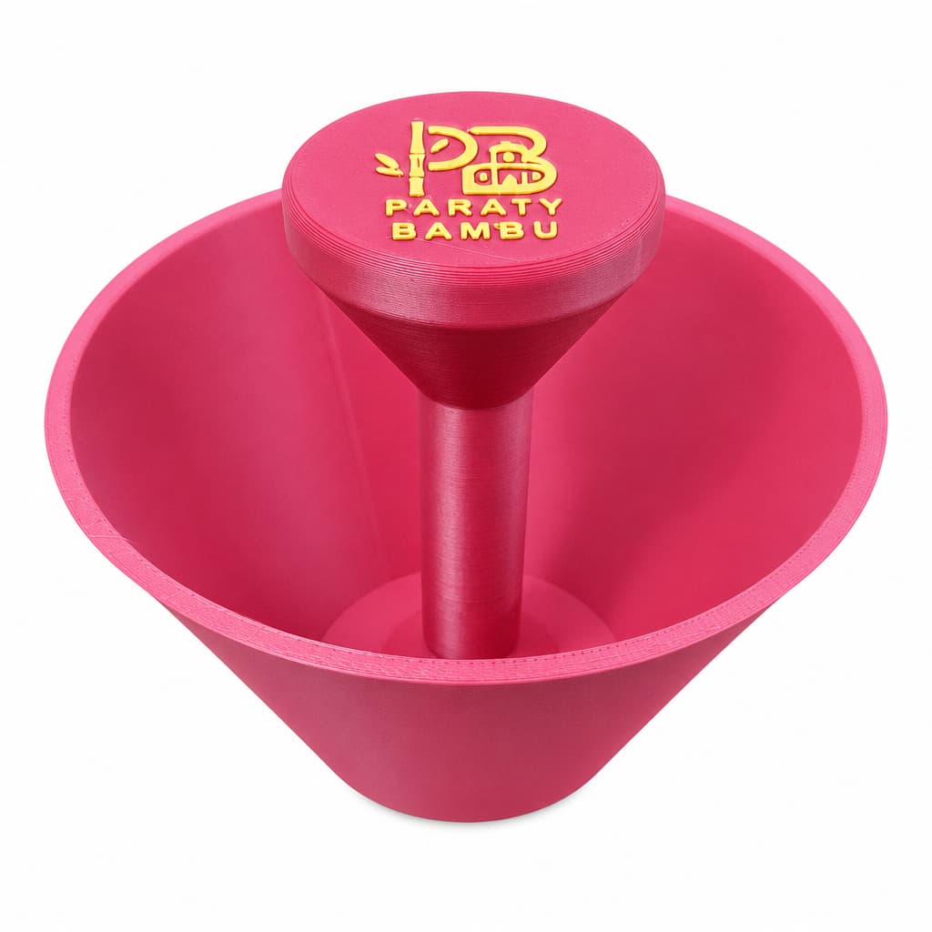 Nivelador de Boca Redondo para Cerâmica Crua Premium - Vermelho