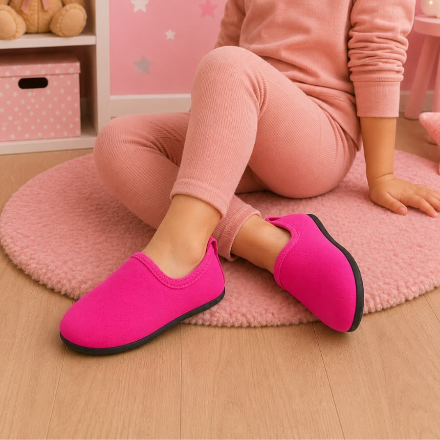 Tênis Infantil Menina Praia Piscina Antiderrapante Neopreme Confortável Calce Fácil 18 ao 31 Inverno