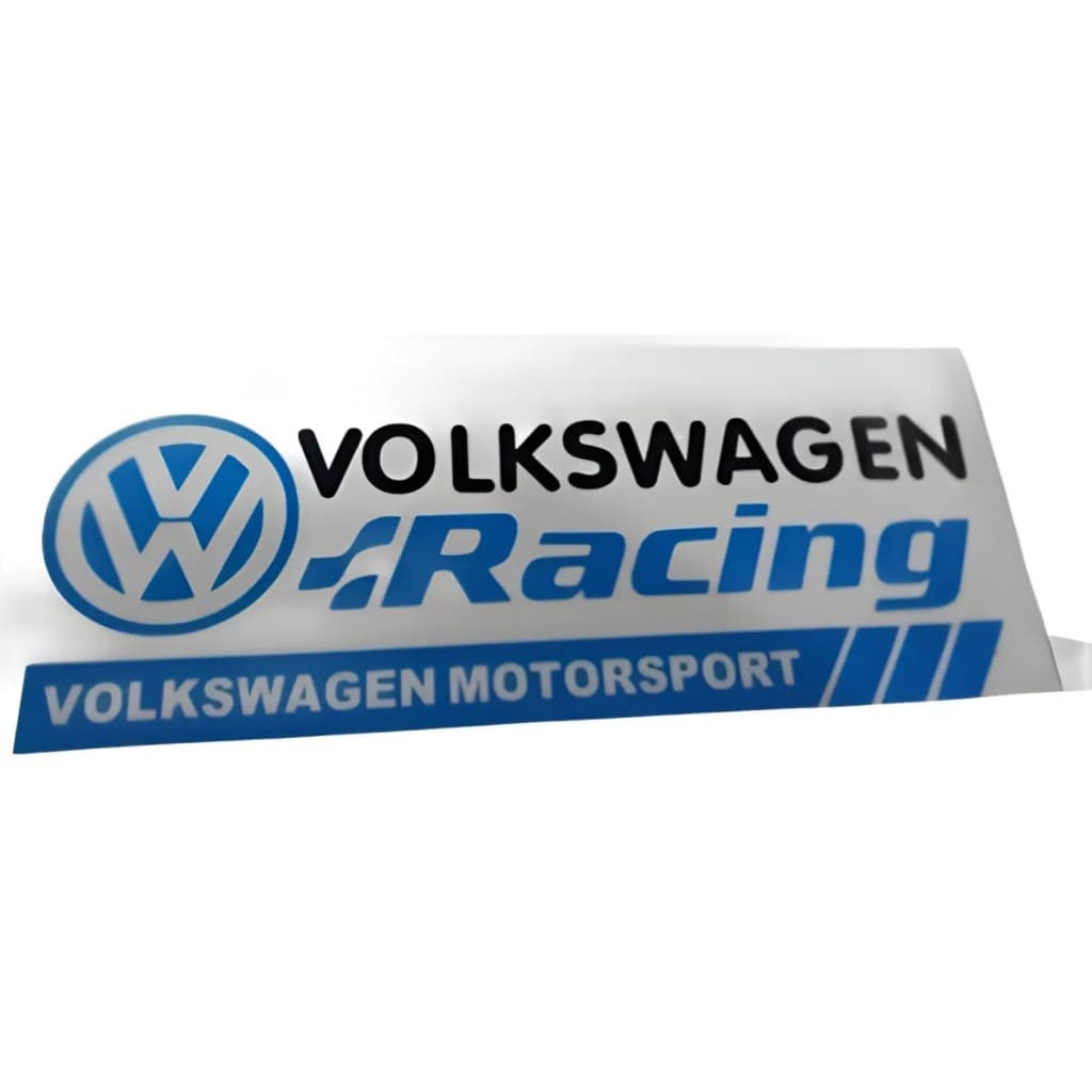 Adesivo Sticker Volkswagen Racing Motorsport Vw Arrancada
