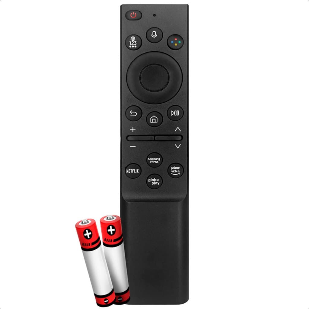 Controle Remoto Compatível Com Tv Samsung 4k CU800 AU7700 BU7700 Sem Comando de Voz