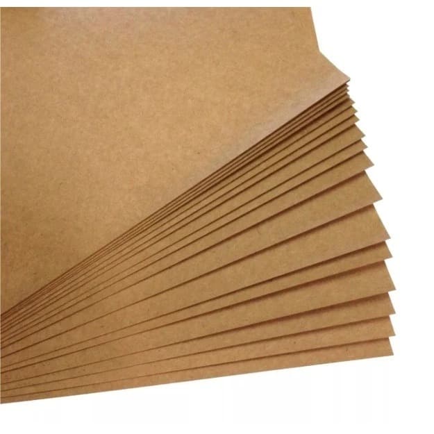 Papel Kraft A4 180g Alta Gramatura Ideal Para Artesanato Convites Tags Cartões Impressão e Personalização