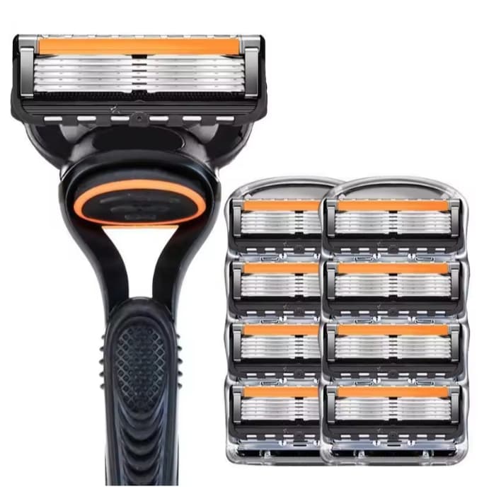 Geely MACH 5 Barbeador Manual Masculino De Segurança Facial Barbe 4/8/16pcs