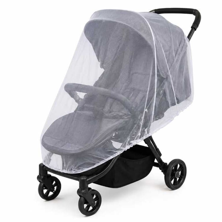 MOSQUITEIRO UNIVERSAL PARA CARRINHO DE BEBÊ, BEBÊ CONFORTO E CHIQUEIRINHO COM ELÁSTICO PORTÁTIL