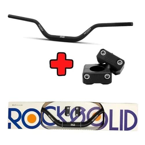 Guidão Rocksolid Alto 28mm + mesa