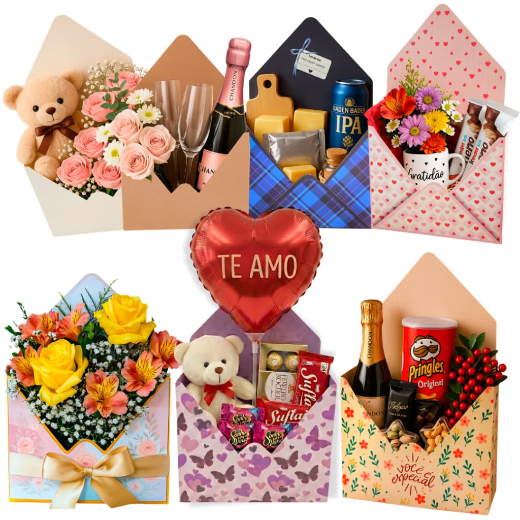 Caixa de presente Carta Envelope Grande, Lembrancinha/ Presentes, sabonetes, cosméticos, Perfumes, Maquiagem etc.