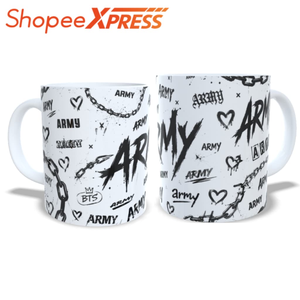 Caneca BTS - Bangtan Boys Personalizada Porcelana