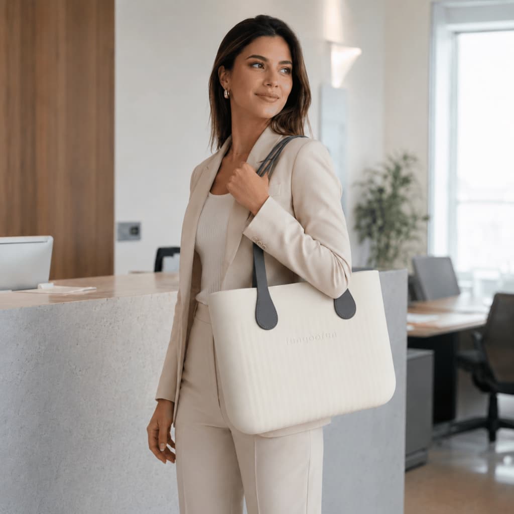 Bolsa Feminina Executiva Para Notebook 14 Trabalho Faculdade Social Grande Fungoofun