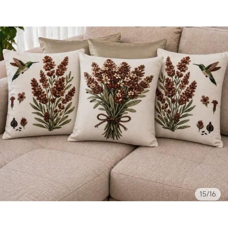 🌸 kit 5 capas de Almofadas Premium decorativas para sala,quarto, sofá- 45x45🌸