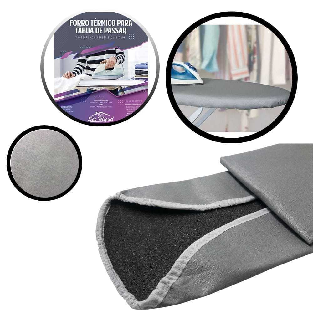 Capa Para Tabua de Passar Roupa Forro Térmico Reforçado