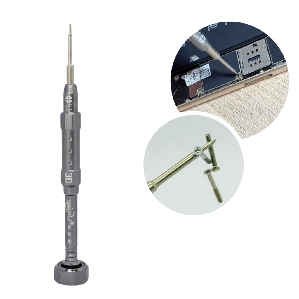 Chave Philips 1.5mm Ponta 3d Para Abrir Manutenção Iphone Celular Precisão Profissional