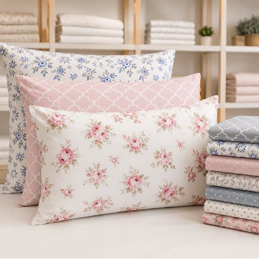 Kit com 10 Fronha  Para Travesseiro Estampas Sortidas Tamanho 50 X 70/cm Microfibra