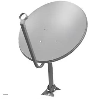 ANTENA BANDA KU 60 CM IMAGEVOX SEM LOGO CINZA REFORÇADA DIGITAL