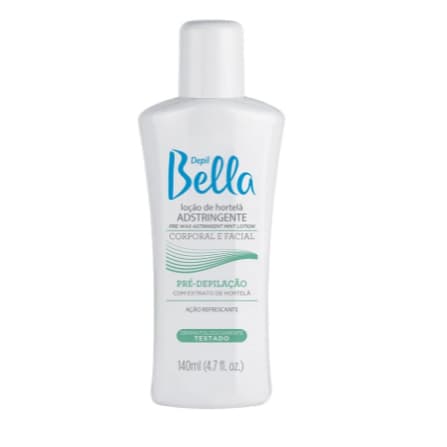 Depil Bella Loção Pré Depilatória Extrato de Hortelã 140ml
