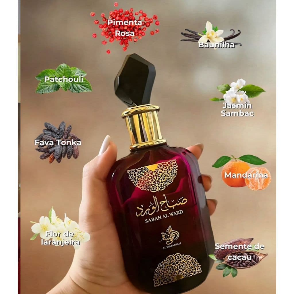 Perfume Sabah Árabe Feminino Sofisticação Árabe