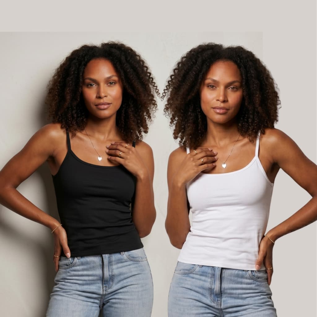 Kit 2 UN Blusa Regata Alcinha fina Poliamida Feminina Suplex Básica 100% forrada Cropped Fitness
