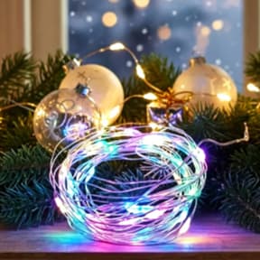 20 Pcs Fio de Fada LED 2m Branco Quente para Quarto Festa Casamento Natal Decoração Aconchegante