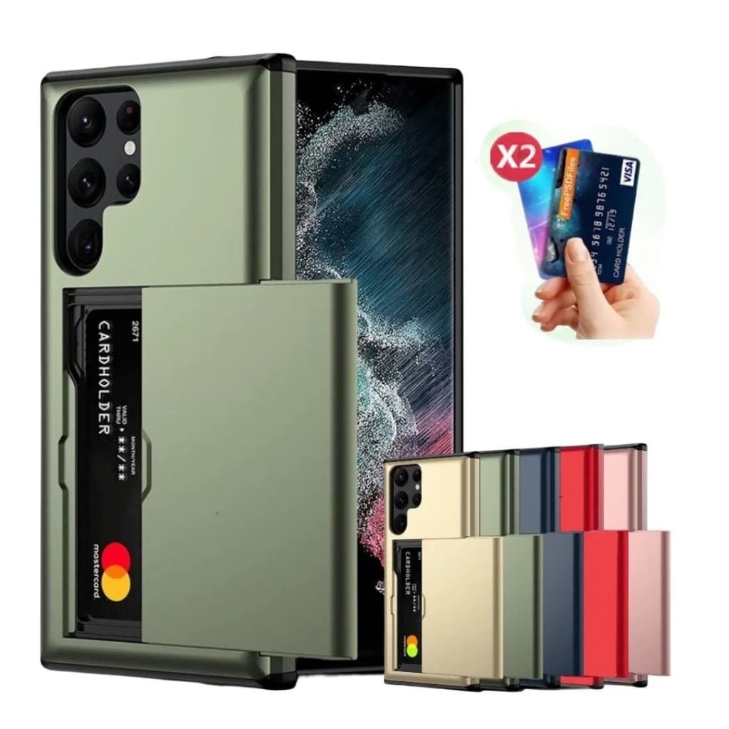 Brcshop | Capa Porta Cartão p/ Samsung Galaxy S26 / S26 Plus / S26 Ultra - Proteção e Anti-impacto