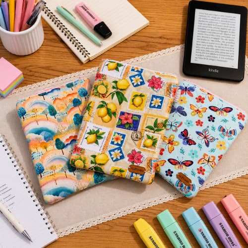 Case Kindle Capa Protetora Leitor Digital 10ª 11ª Geração Paperwhite Básico Artesanal Forrada
