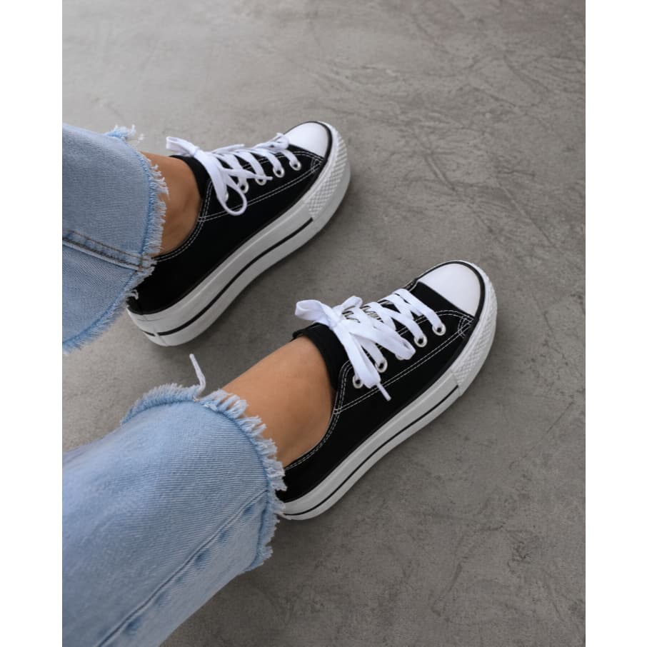 Tenis Plataforma Feminino Casual Blogueira moda Tendencia Confortavel Macio Trabalho escola