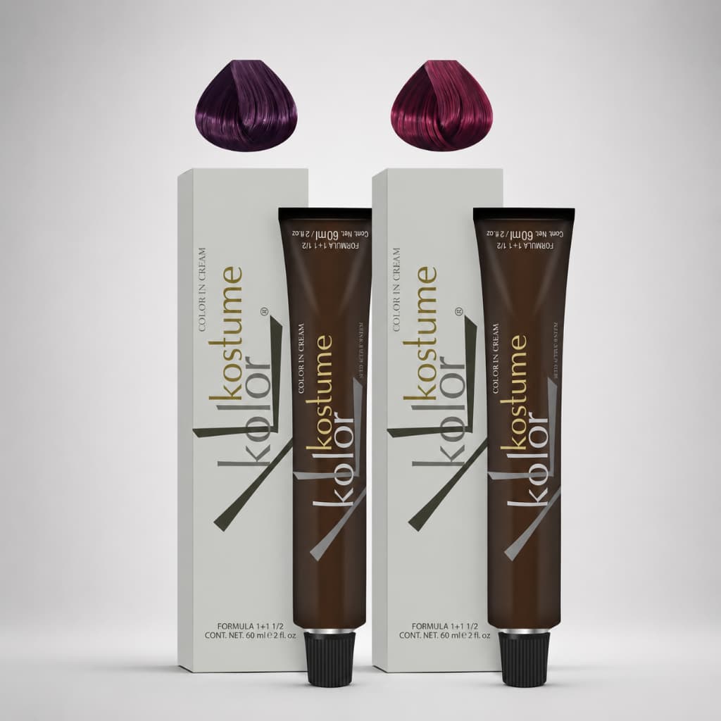 Kostume Kolor Coloração Marsala - 8.26 Marsala ou 7.26 Marsala Prime - 60ml