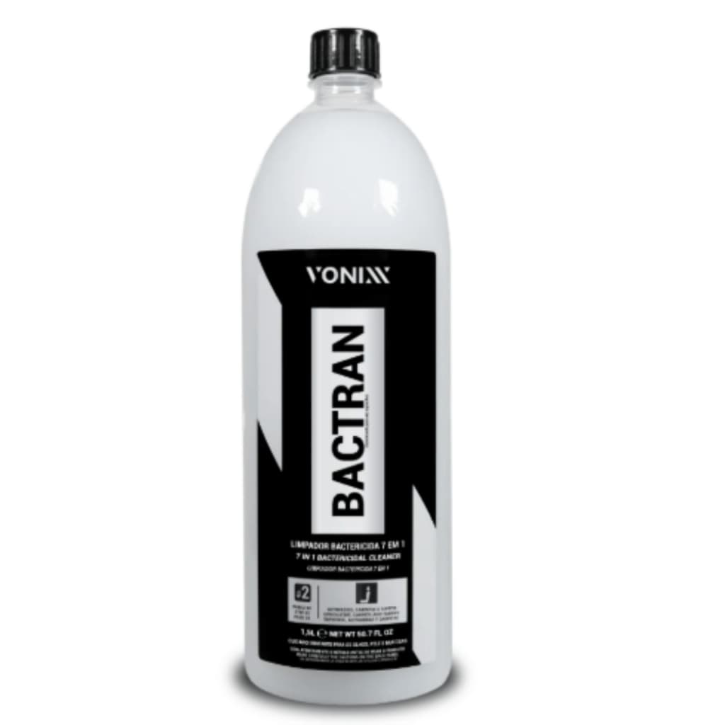 Bactran Vonixx 1,5L Limpador Bactericida Multiuso 7 em 1 para Limpeza Automotiva